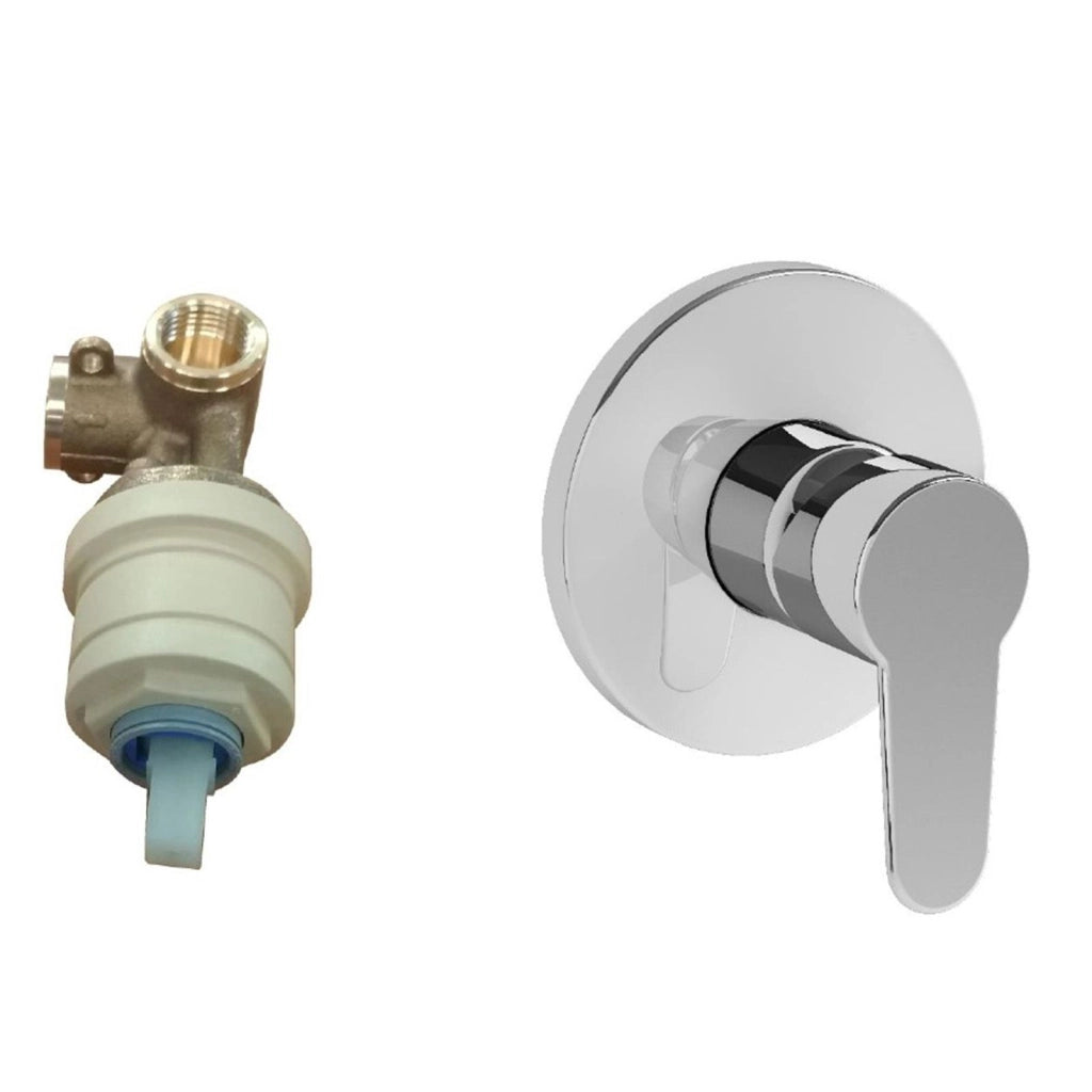 MISCELATORE INCASSO DOCCIA WIN S CROMO.