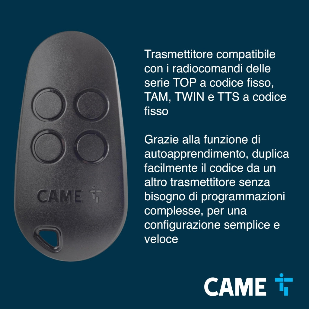 Radiocomando Originale Came per Cancello Mod. TOP44FGN Sice