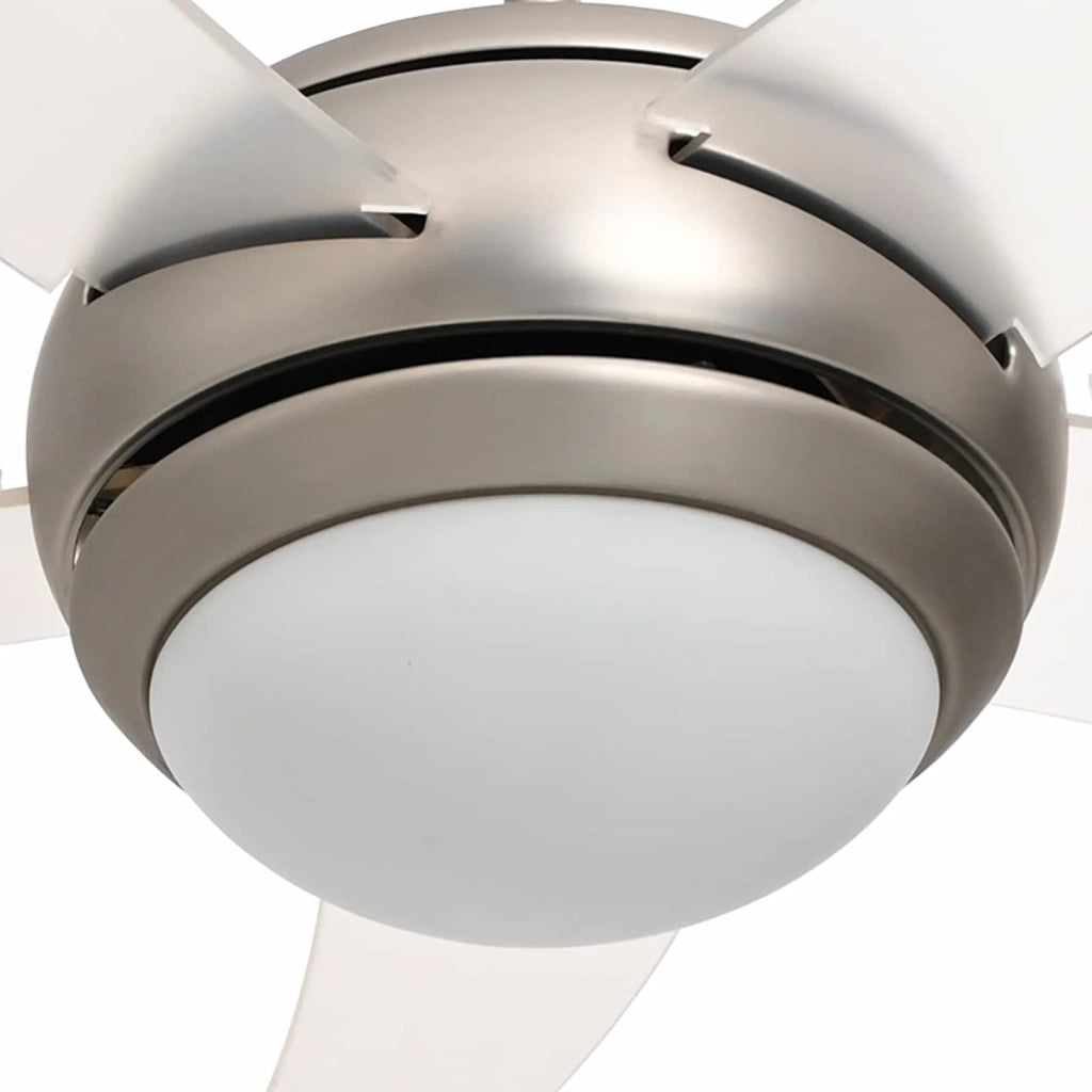 Ventilatore da soffitto con luce e telecomando Ø 110 cm 42035651