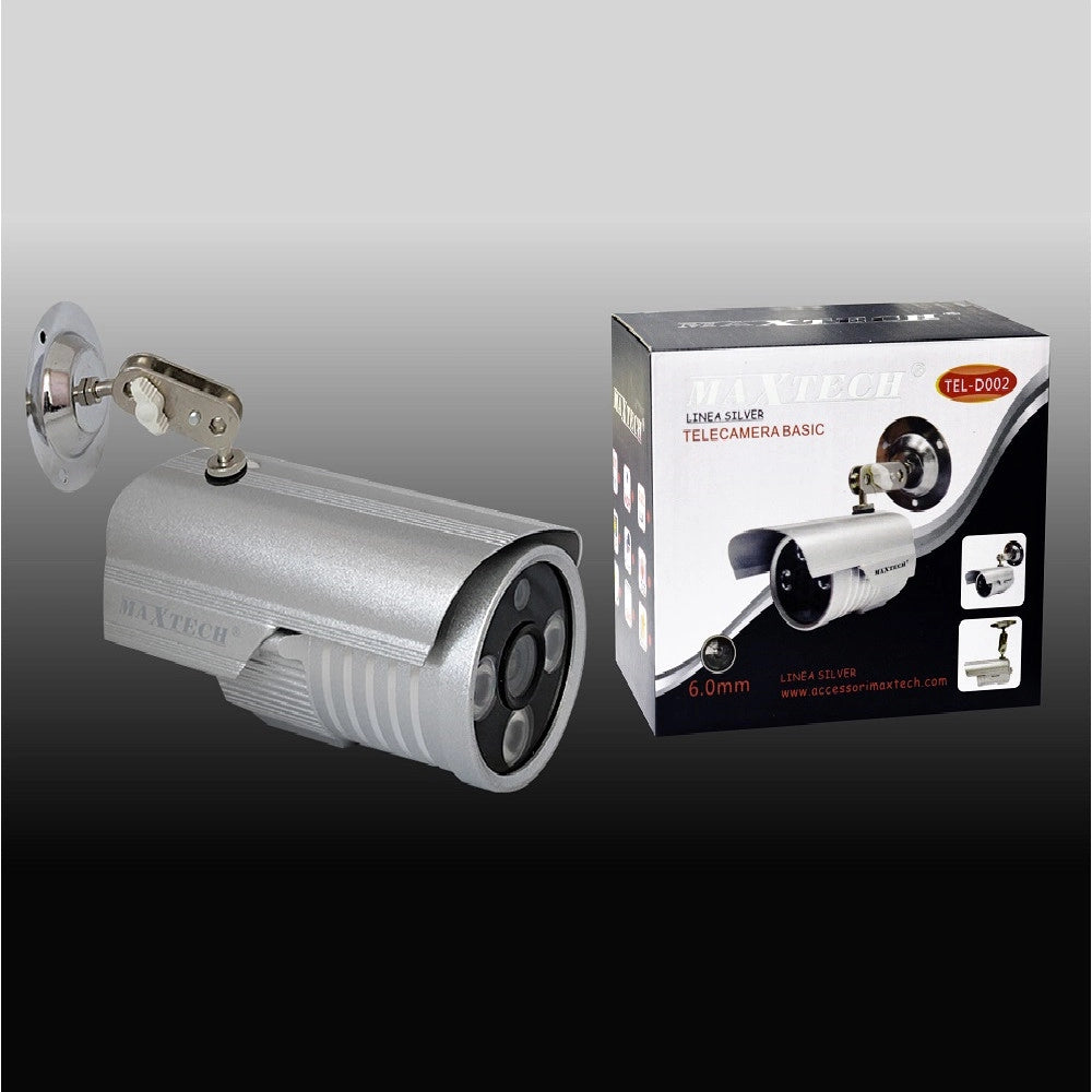 Trade Shop - Telecamera Videosorveglianza Hd Cam Infrarossi 6mm 1mpx Automatic Maxtech Tel-d002 -