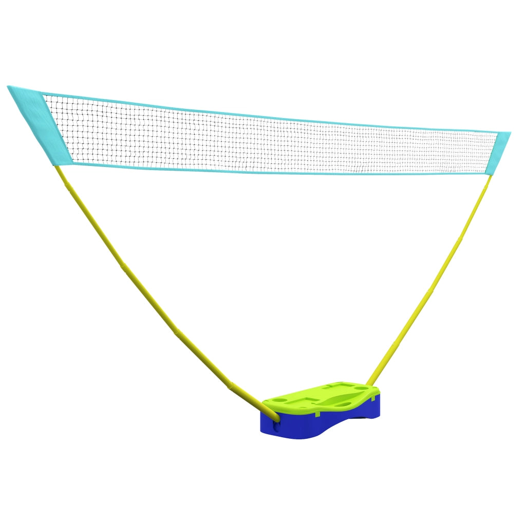 Set rete badminton e pallavolo ULEVR regolabile in altezza con borsa da trasporto, blu