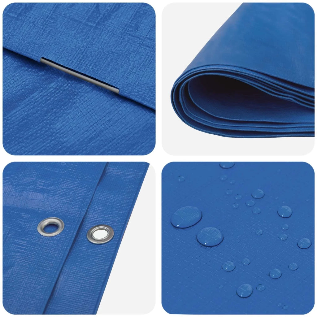 Telo con Occhielli Blu 2 x 3 m 260 gsm PE 42039511
