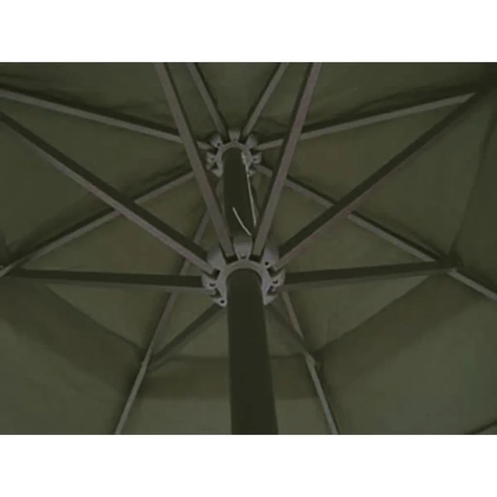 Ombrello | Parasolne Verde in Alluminio 500 cm