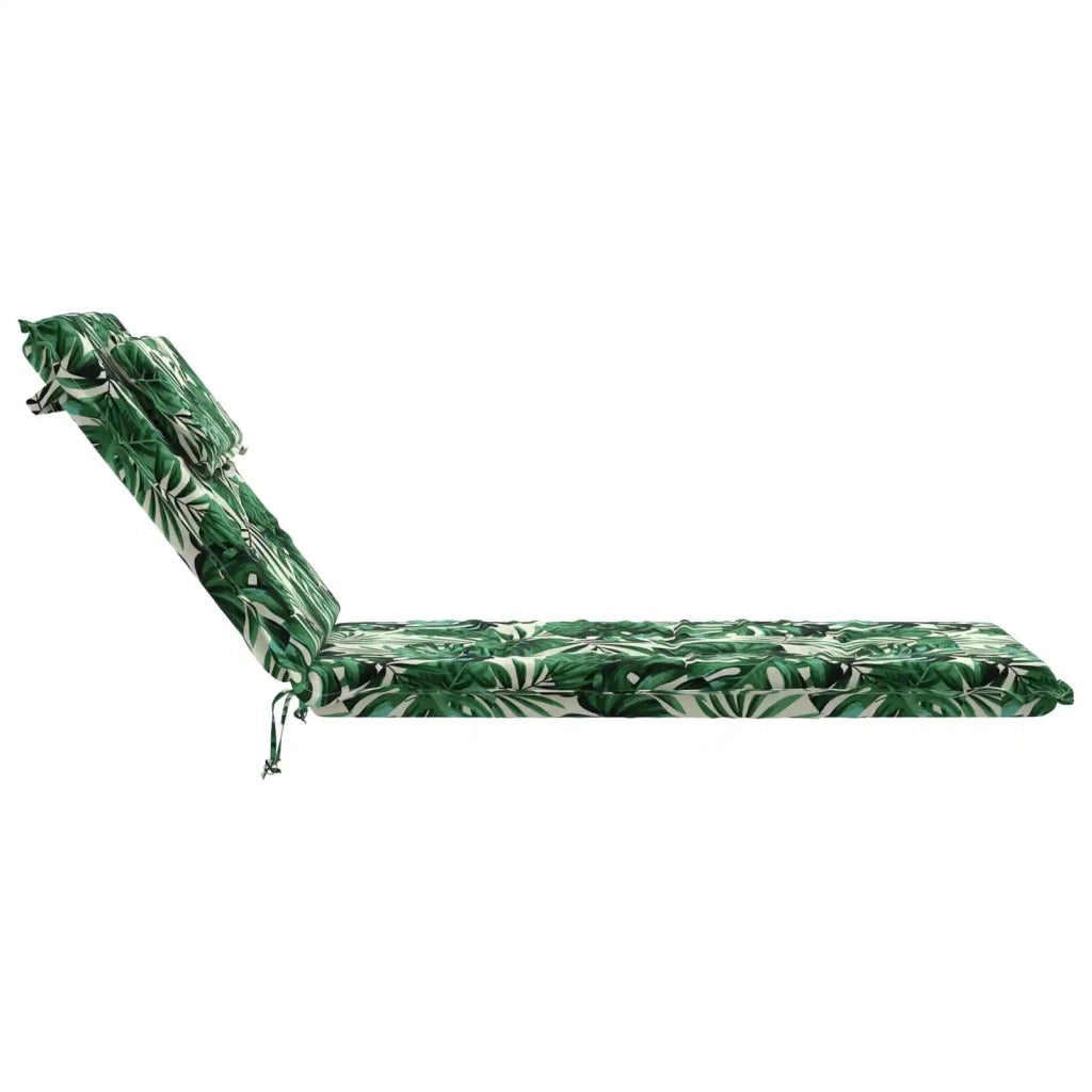 Cuscino per Lettino GEMERT 100% Poliestere Motivo a Foglie 947537