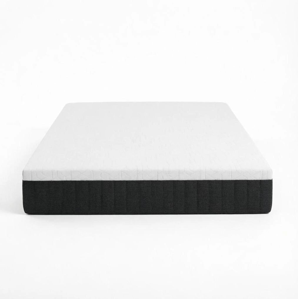 Materasso memory foam 140x190 cm per 2 persone, spessore 25 cm, imbottitura in schiuma ad alta densità