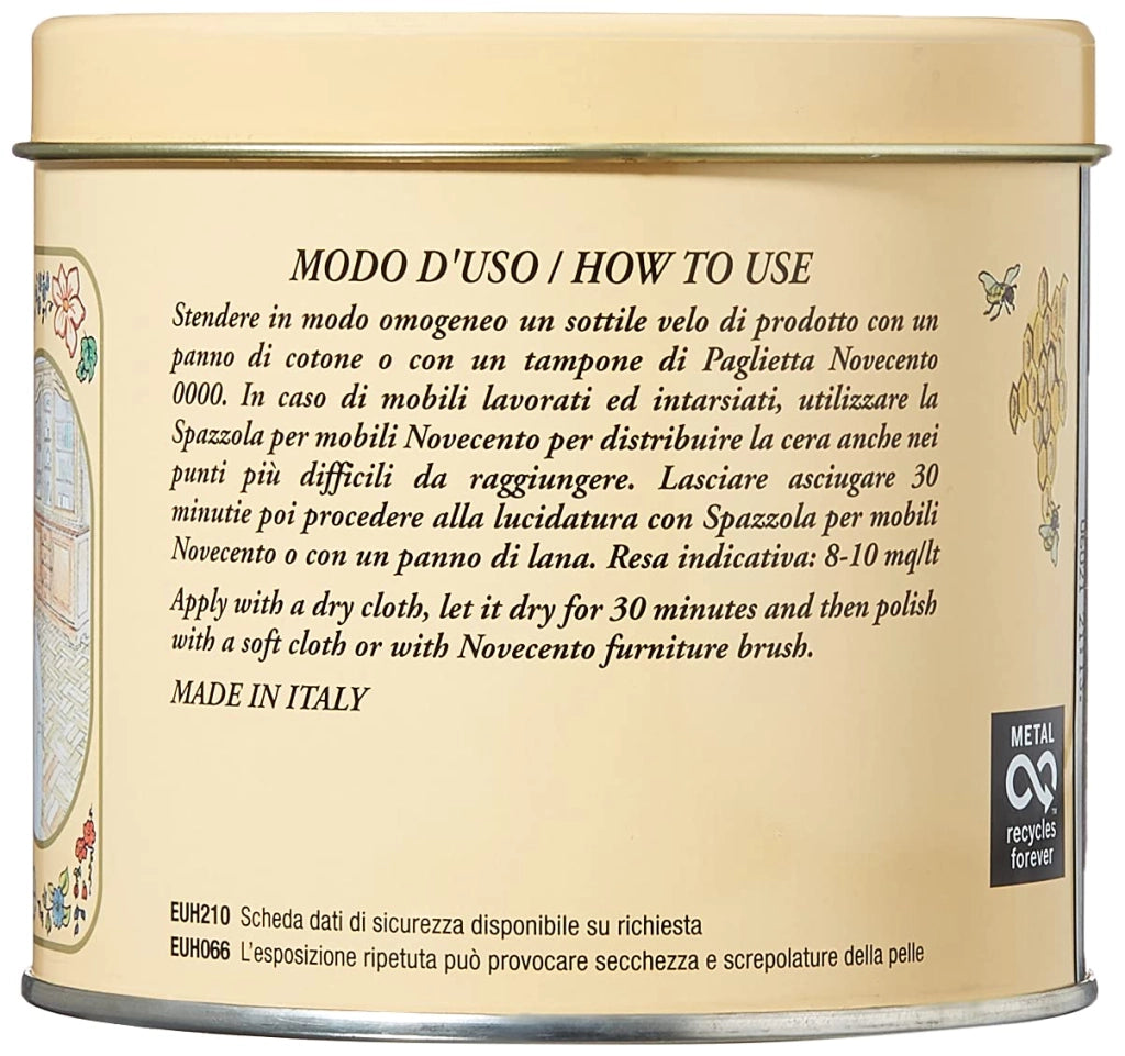 Cera D'Api in Pasta Neutra Novecento 500 ml