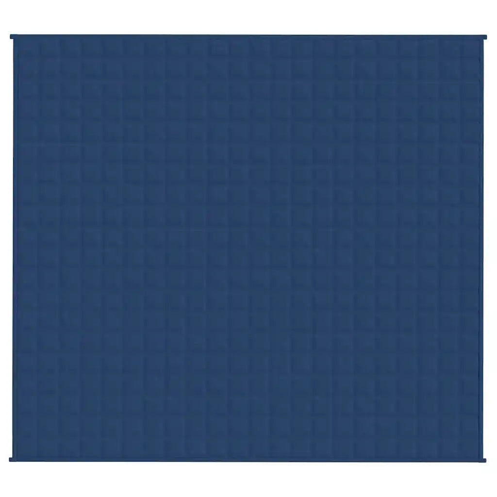 Coperta Ponderata Blu 200x225 cm 9 kg Tessuto