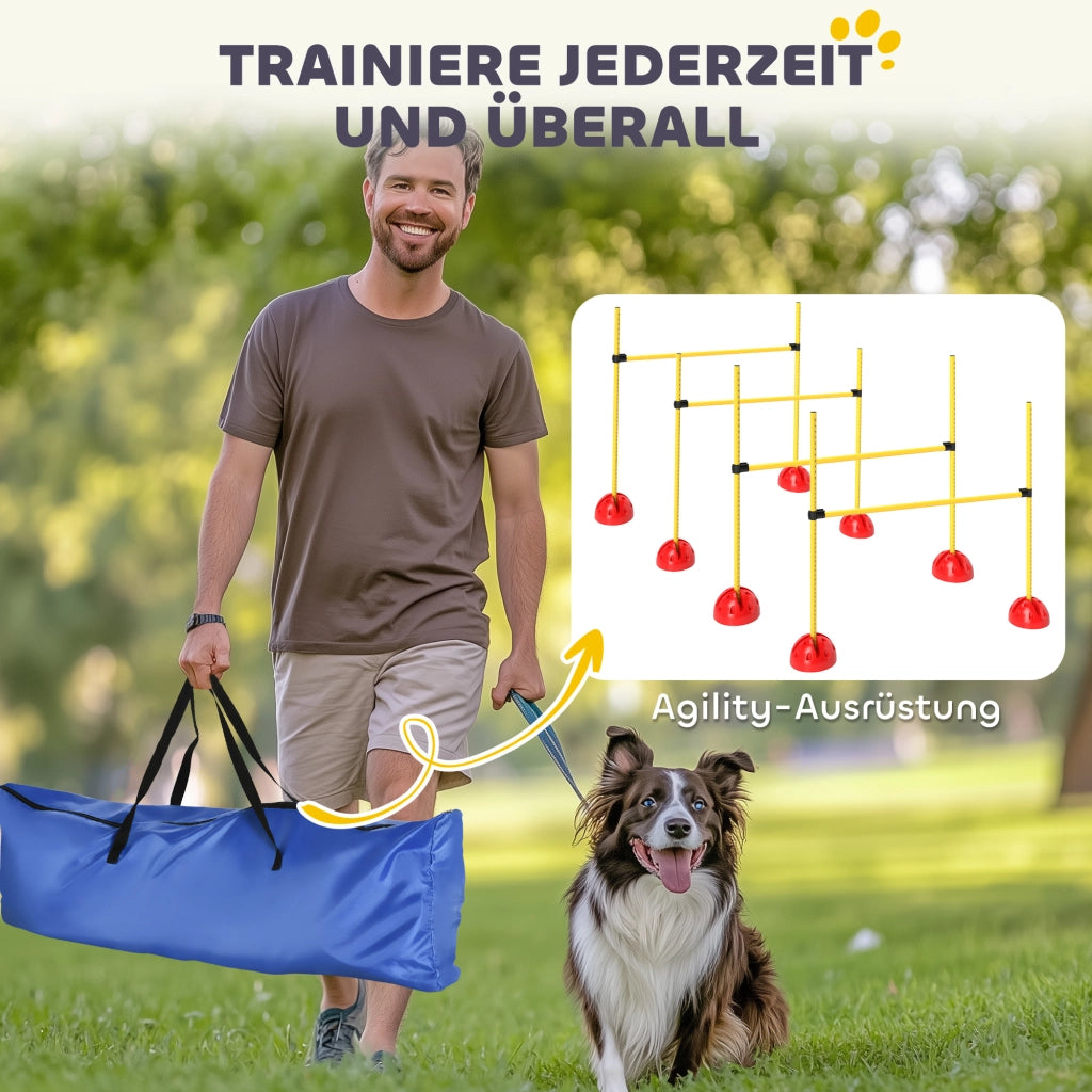 Set per Agility per Cani ¨C Minimal ¨C Giallo