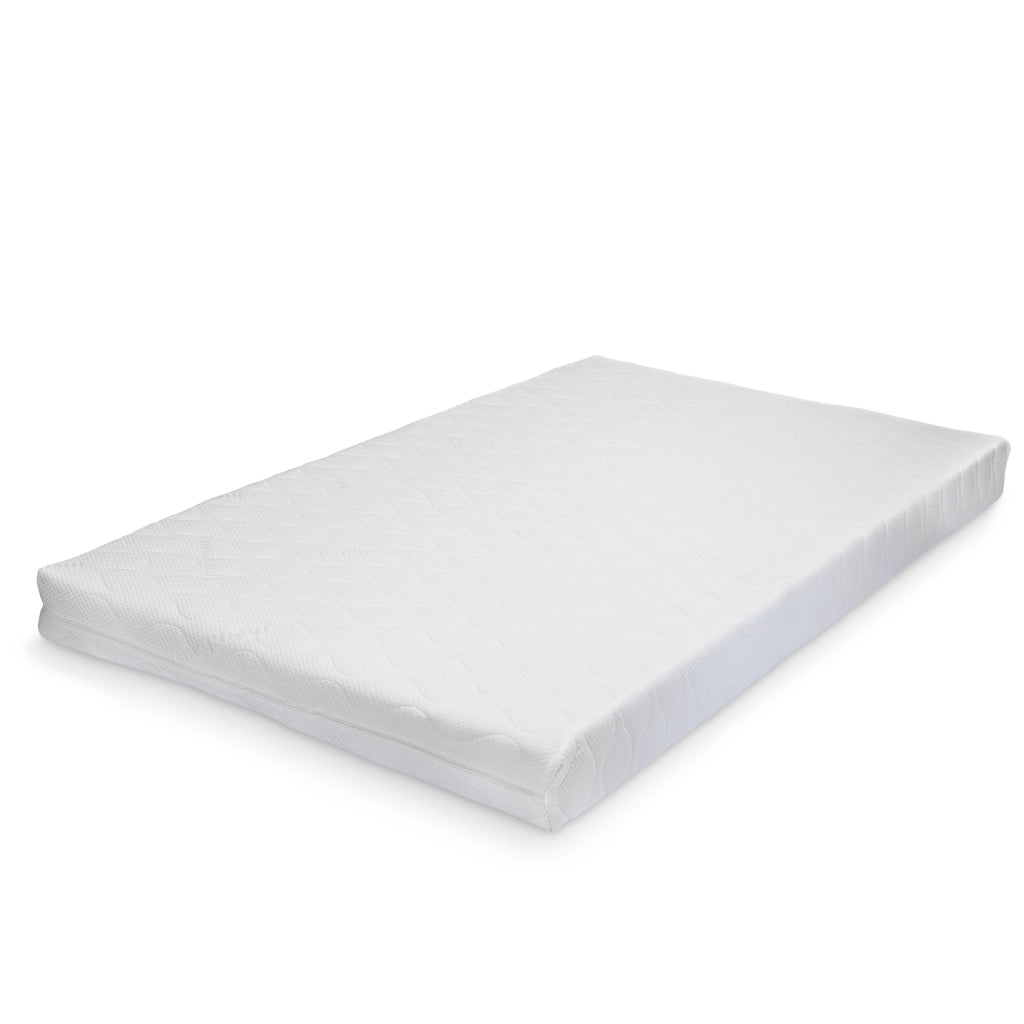 Letto Matrimoniale Laos con Materasso 160x200 cm Letto in Acciaio con Testiera e Pediera - Nero [en.casa]