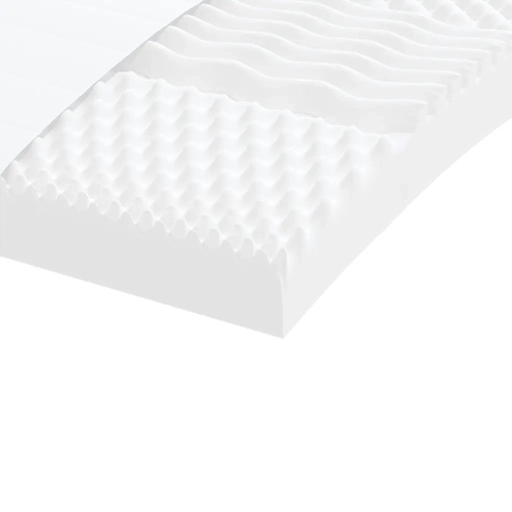 Divano Letto Estraibile con Materassi Tortora 90x200 cm Tessuto 3196599