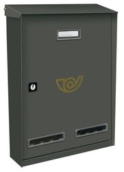 1pz alubox cassetta riviste sirio grigio ghisa cod:ferx.13435