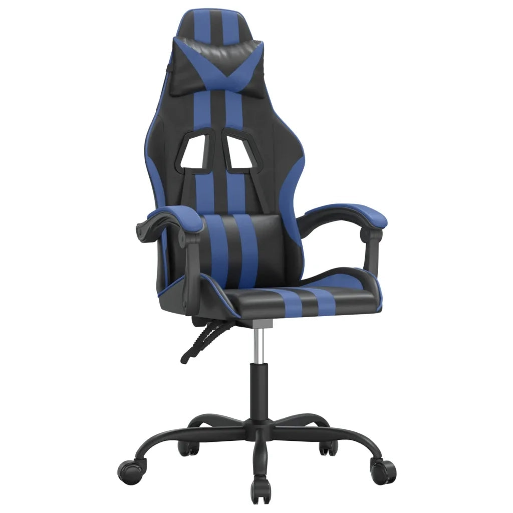 Sedia da Gaming Nera e Blu in Similpelle 3143818
