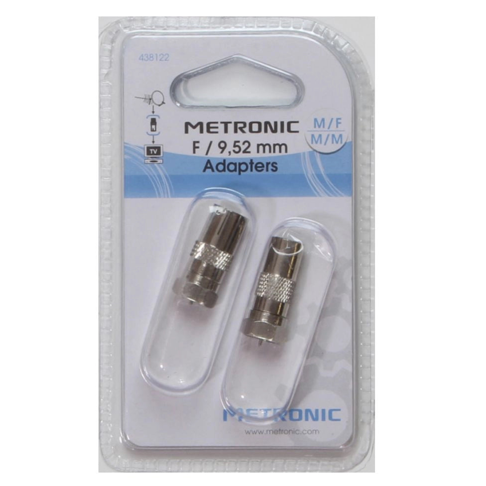 Adattatore F mas/TV mas + F mas/TV fem