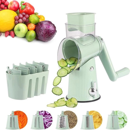 Trommelrasp Multifunzionale per Verdure, Formaggi e Noci - Efficiente e Rapido