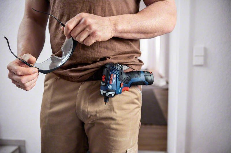 Bosch 0 601 9J9 101 GSR 12V-35 HX Professional Cacciavite elettrico Motore Senza Spazzola 1750 Giri-min 35 Nm Batteria 12V 3 Ah colore Nero Blu Rosso