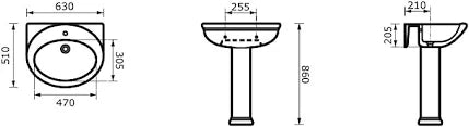 Escher quadro lavabo esterno 56x 48 bianco b00u96sm78