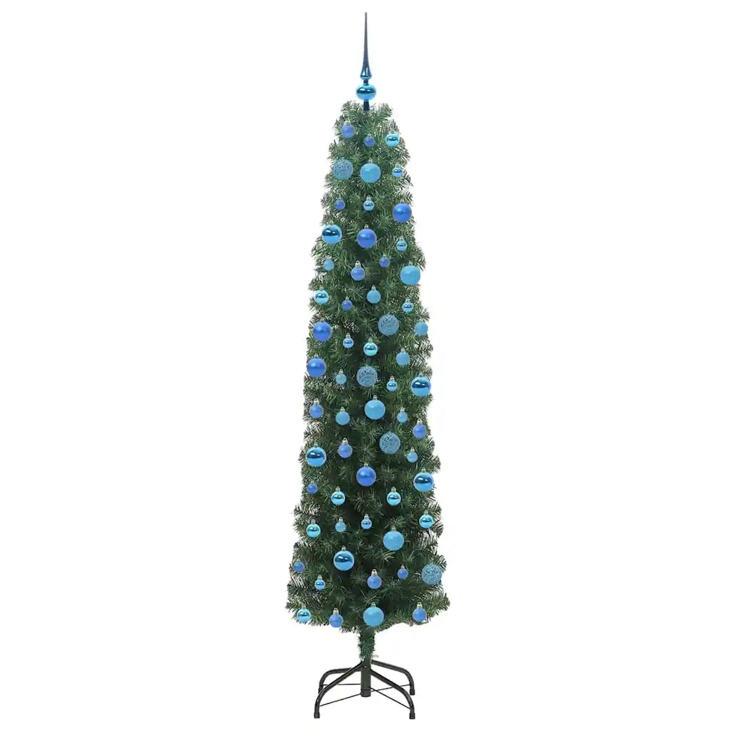 Albero di Natale artificiale con 300 LED Verde 180 cm 3394950