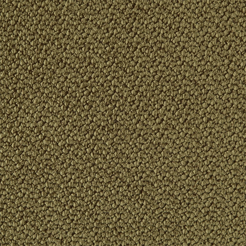 Divano in tessuto chenille, 3 posti, verde kaki