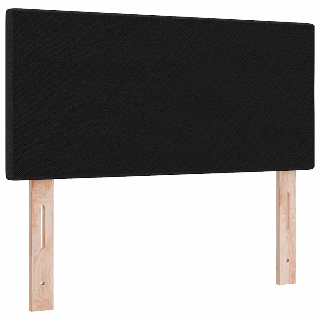 Testiera | Testata LED con strisce LED con Testiera | Testata Nero 100 cm Tessuto