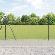 Palo della recinzione Grigio 50 x 1,2 m (maglia da 50 mm)