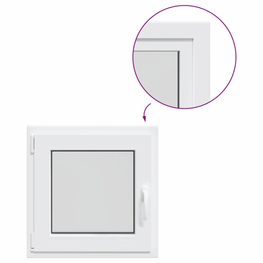 Finestra per Soffitta RISOR Bianco 60 x 60 cm PVC e Vetro 42047231