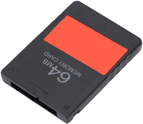Cartuccia di memoria 64 MB - Salva Card - Plug e Play - ABS - Alta velocità di caricamento - Compatibile con FMCB - Cartuccia di gioco