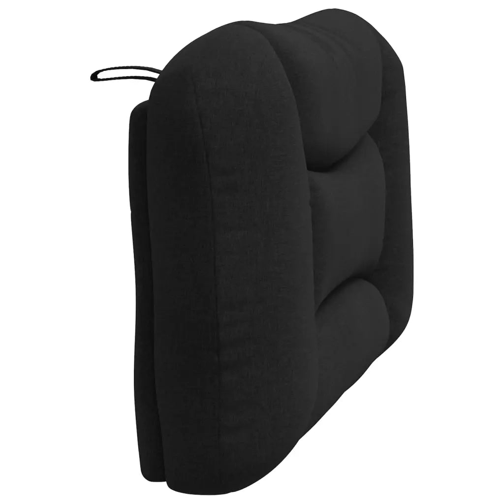 Cuscino Testiera Hvar Nero 100 cm in Tessuto 374551