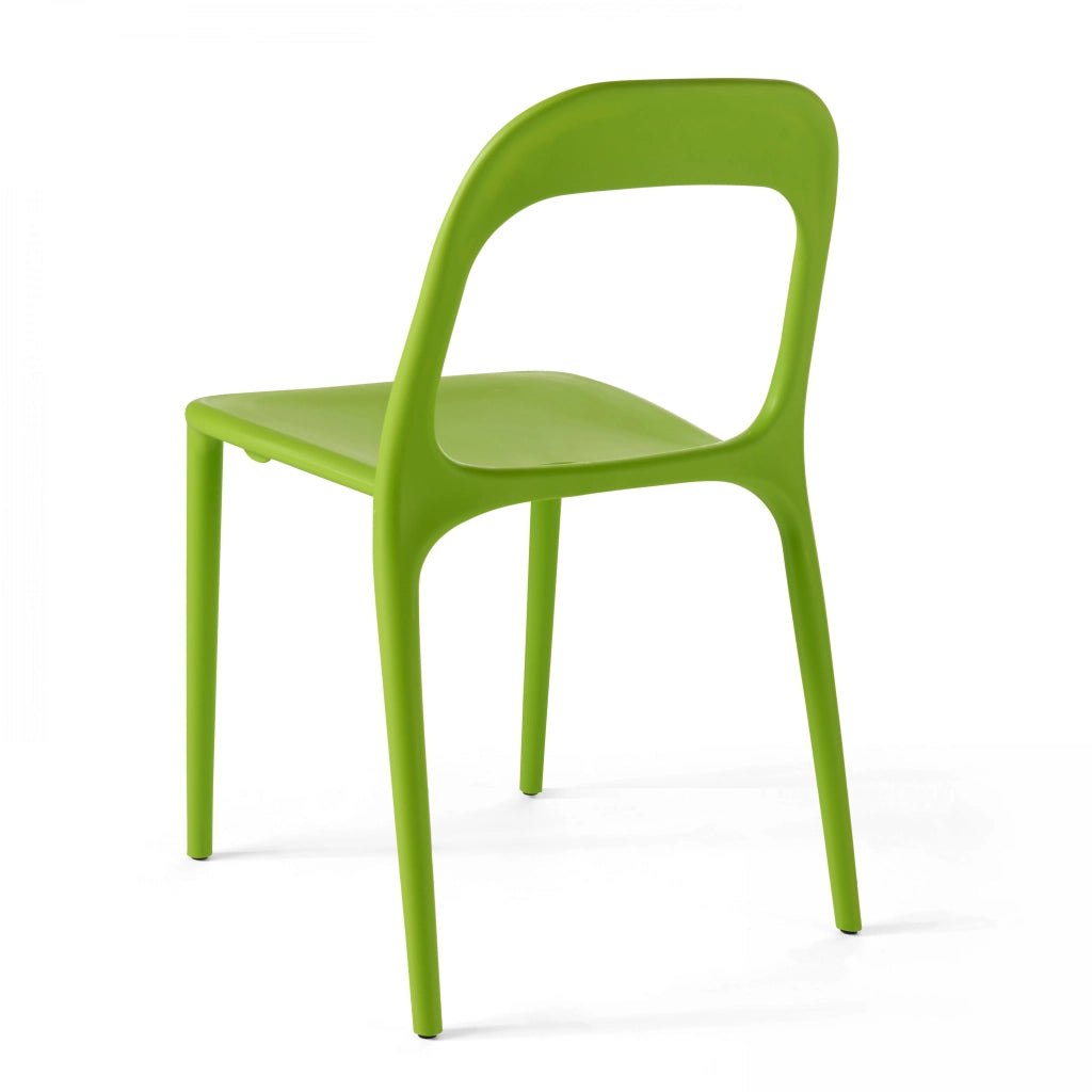 Oviala - Sedia da giardino in plastica verde