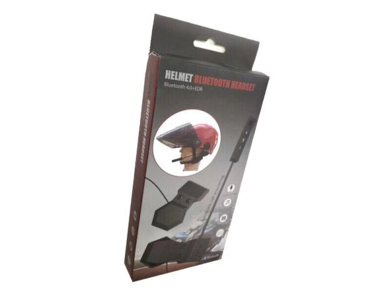 HEADSET KIT MICROFONO AURICOLARE BLUETOOTH WIRELESS ESTERNO CASCO MOTO BT9