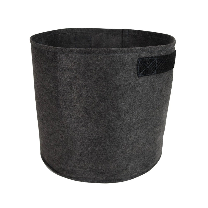 Vaso in Tessuto Bloem Down and Dirty Grigio, con maniglie, da 19 litri