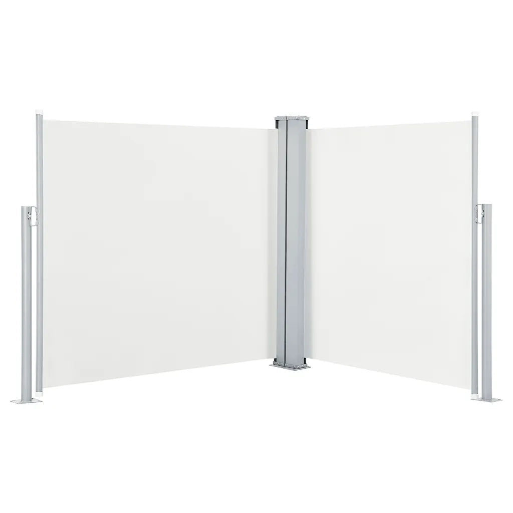 Tenda da Sole | Tenda parasole Laterale Retrattile Crema 100x600 cm