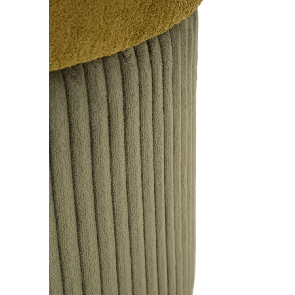 Pouf VKH723, Verde, MDF, 44x42x42 cm