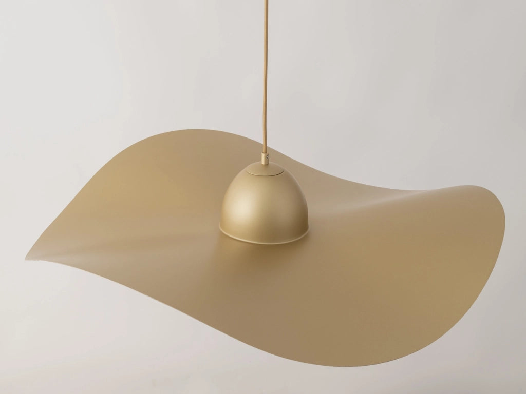 Lampada a sospensione Kapello Ø76 oro/nero E27 Sigma