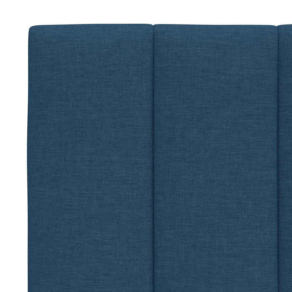 Cuscino Testiera Hanko Blu 100 cm in Tessuto 4019155