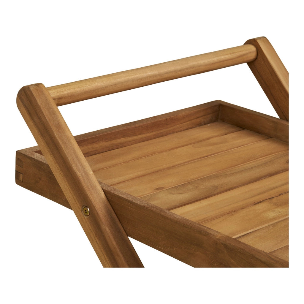 Carrello Pasaku, Marrone, Legno, 50x86x81 cm