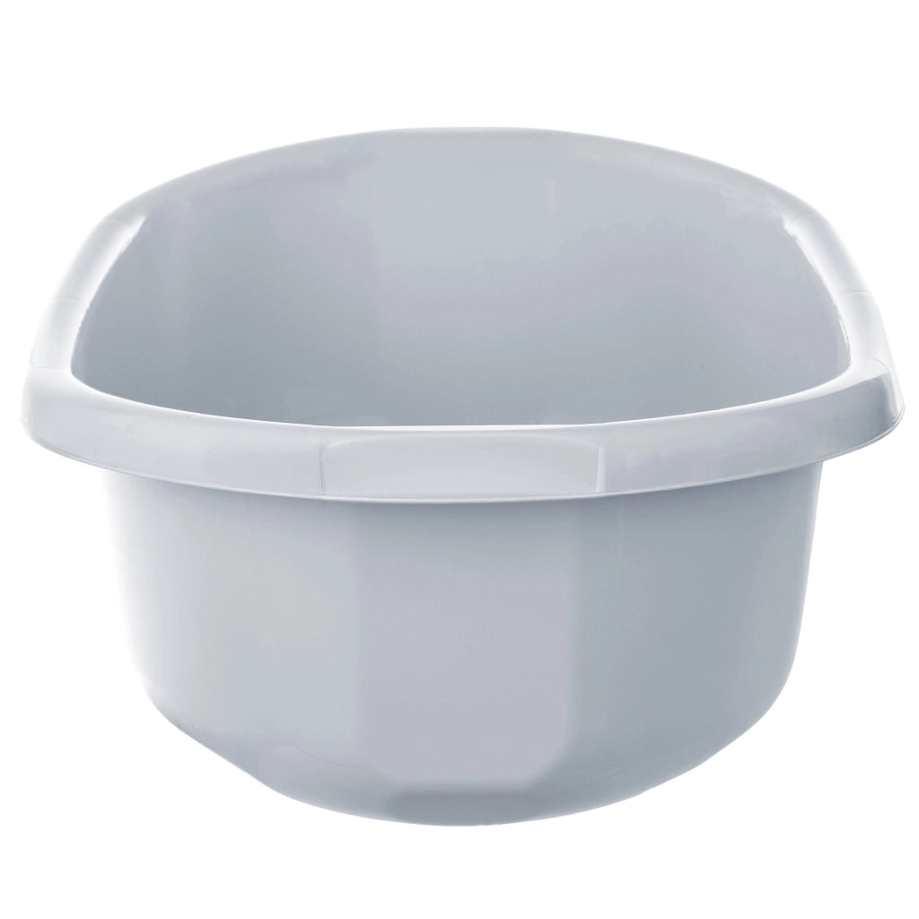 Bacinella per bucato in plastica KADAX, ovale, da 30 litri, con manici.