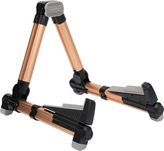 Supporto per chitarra pieghevole - Standaard per chitarra in piedi per accessori - Supporto per chitarra bassukelele