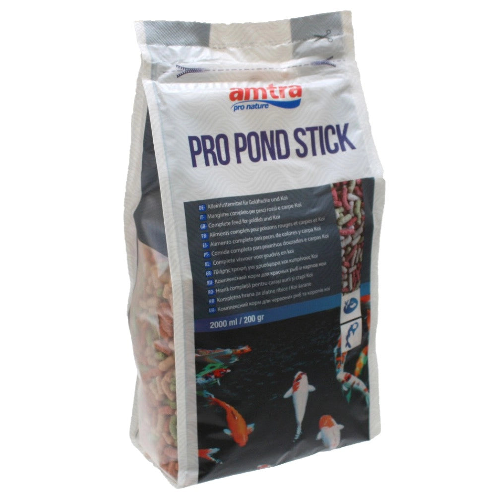 Amtra ProPond Stick - mangime in stick galleggianti per pesci da laghetto Formato: 2 L