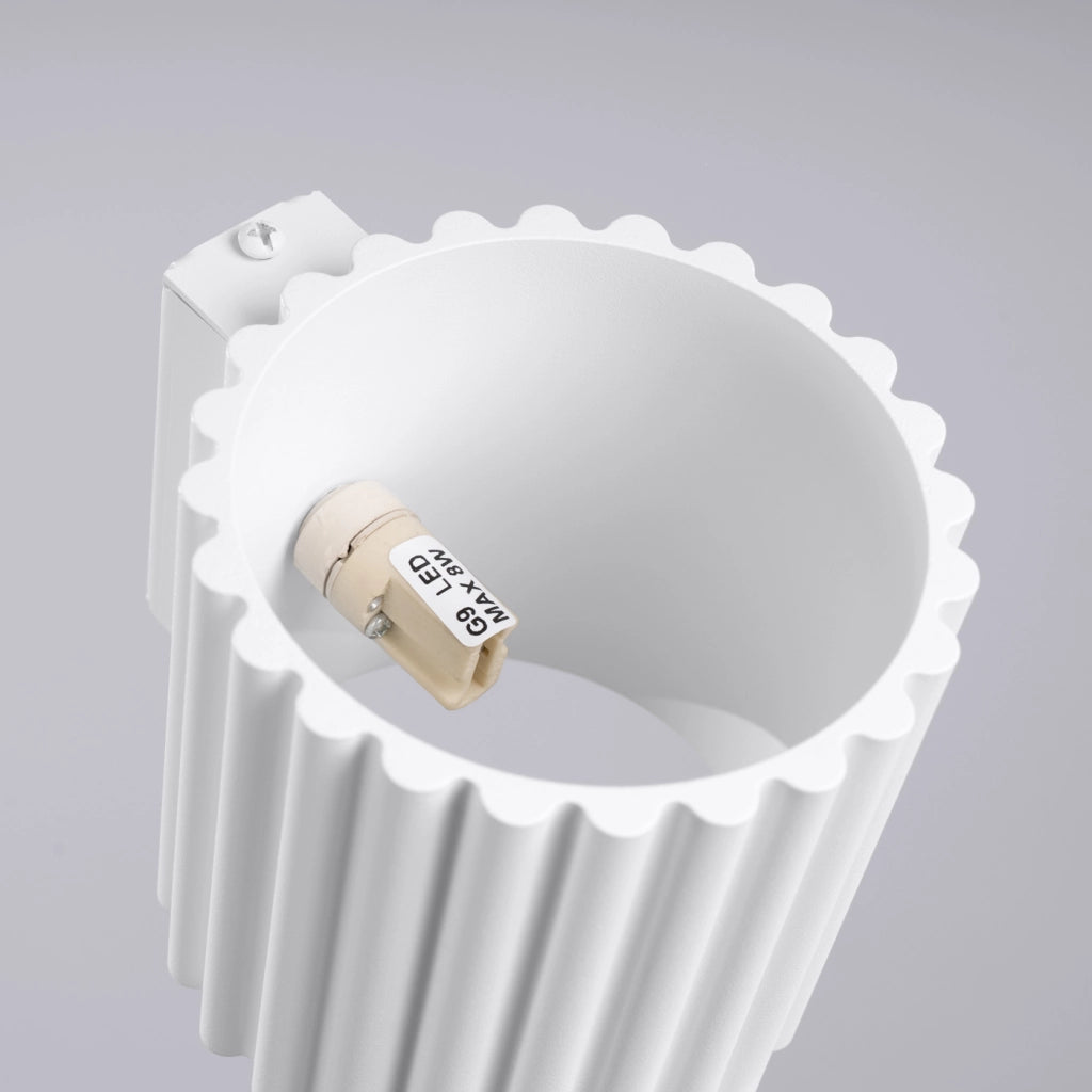 Lampada a parete AURA bianco G9