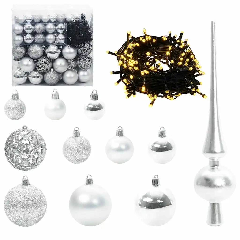 Albero di Natale artificiale Bianco 210 cm 3396122
