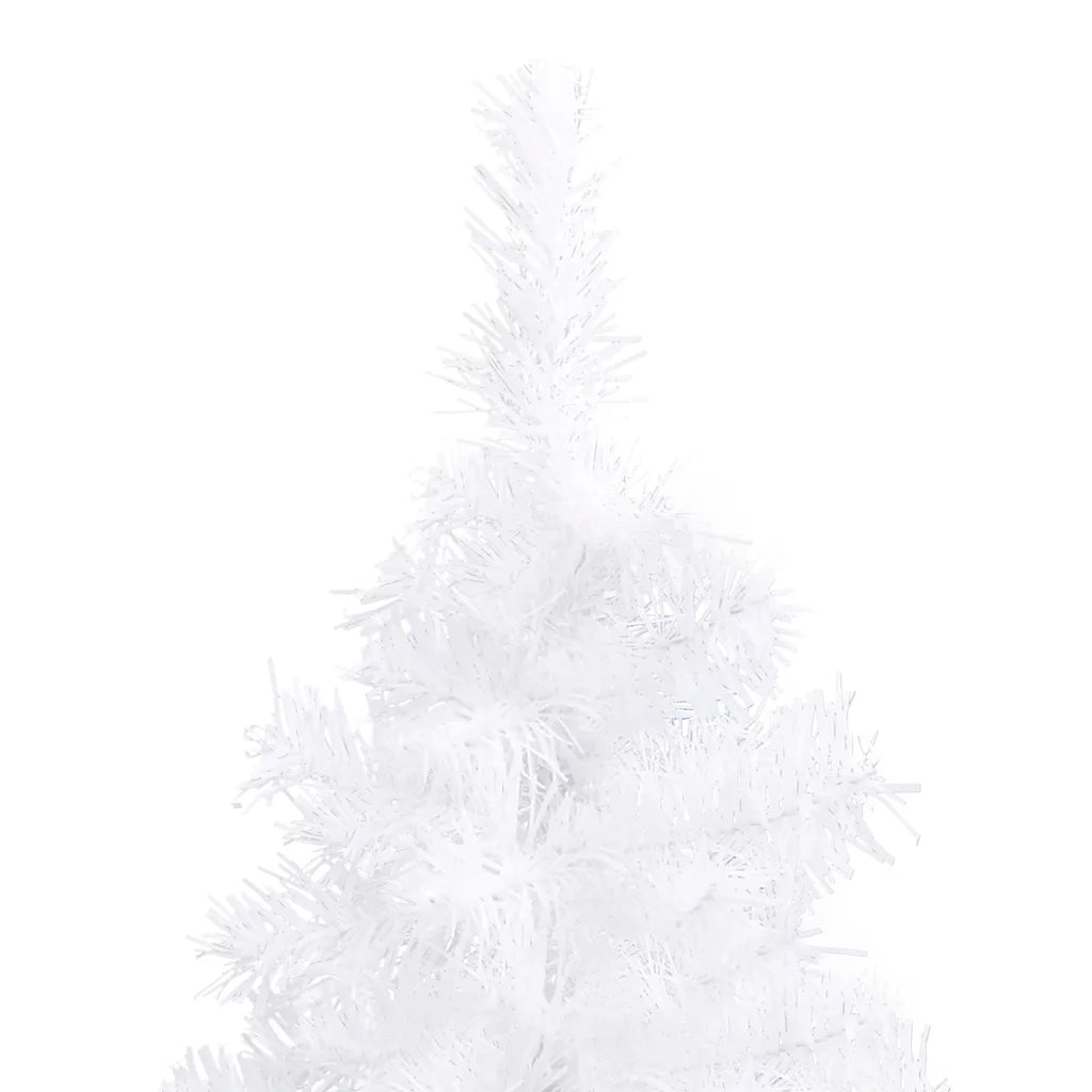 Alberi di Natale artificiali PVC, Steel White 329168