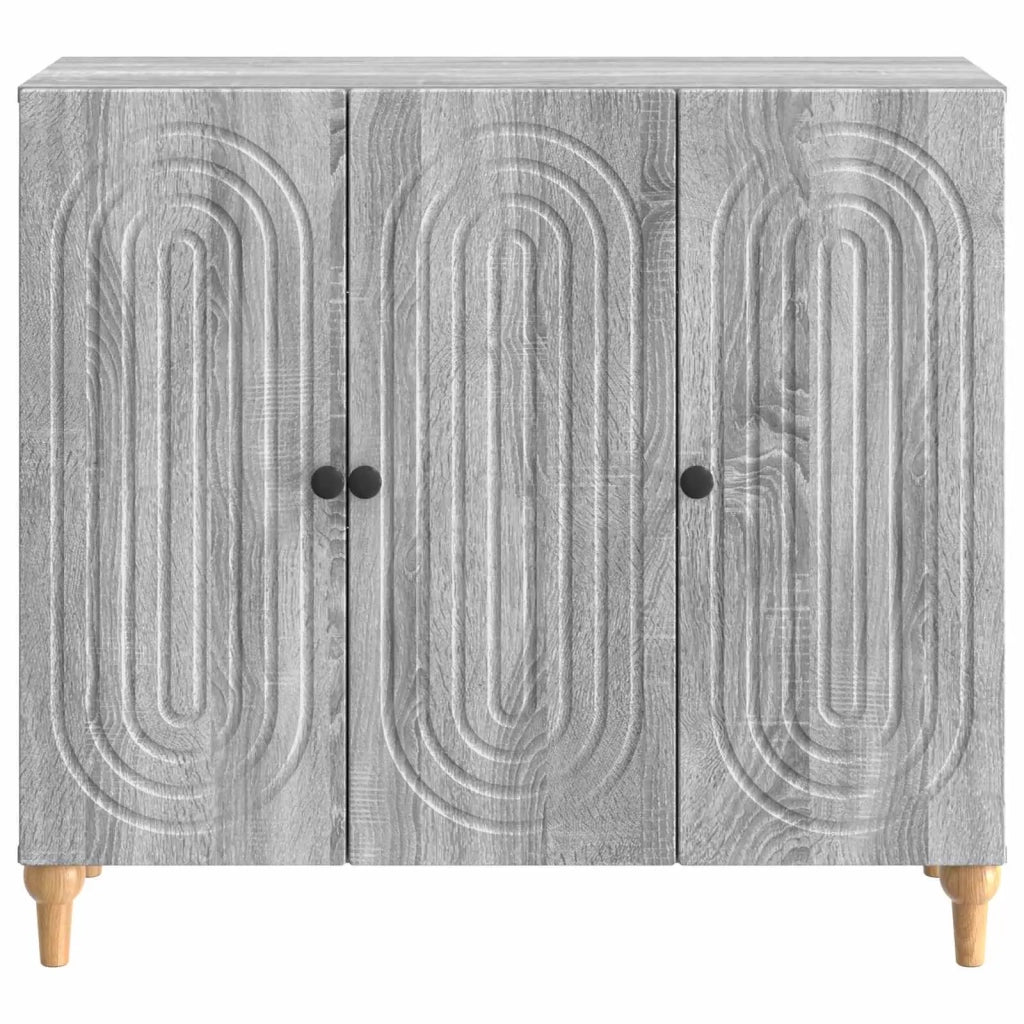 Credenza Grigio Sonoma 89 x 34,5 x 80 cm Legno ingegnerizzato 894191