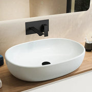 Miscelatore lavabo ad incasso nero opaco | Ingrid