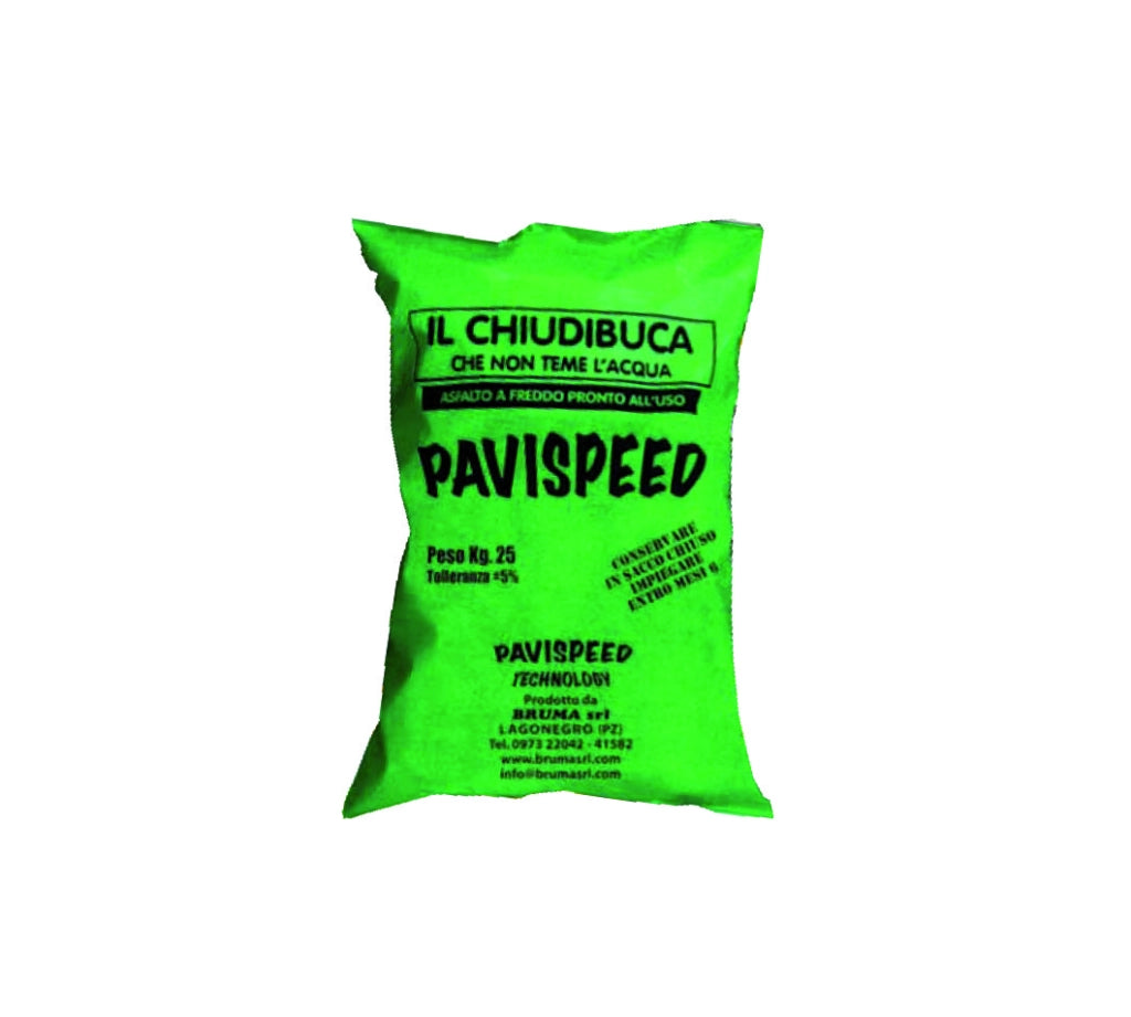 ASFALTO A FREDDO IN GRANULO 25 kg
