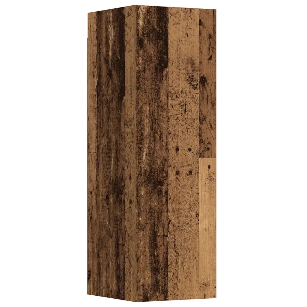 Mobili TV a Parete 3 pz | Armadietto TV | Mobile Porta TV Legno Antico in Legno Multistrato