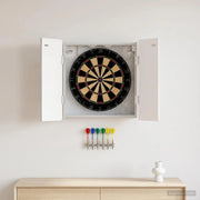 Armadio per Dartboard ZWOLLE Grigio Cemento 896448