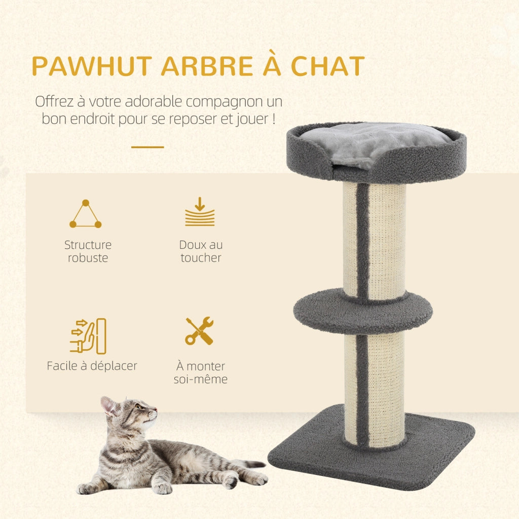 Arbre ¨¤ chat griffoir ¨C Minimal ¨C grigio 91 cm