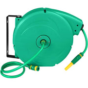 Avvolgitubo con tubo da giardino girevole 20 m verde 3408185