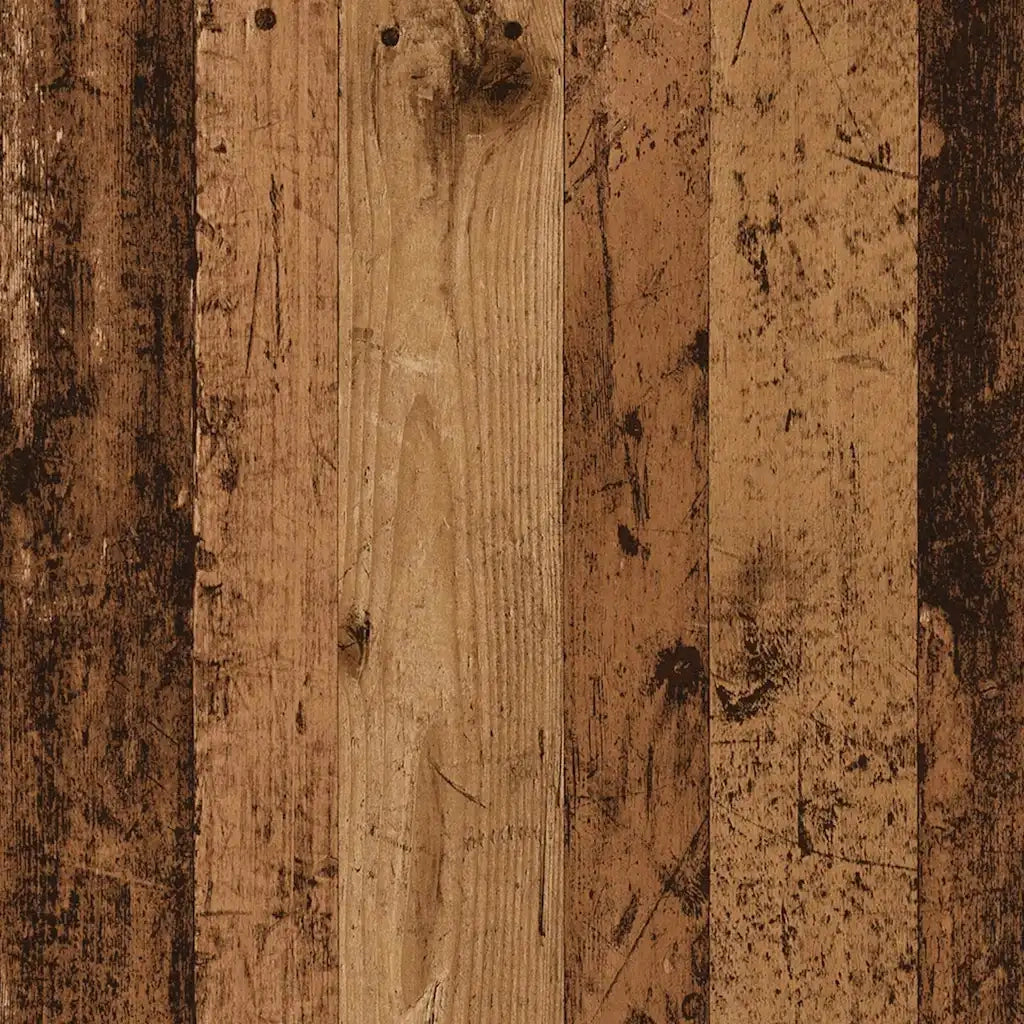 Panca Portaoggetti Legno Antico 102x42x45 cm Legno Multistrato 857619
