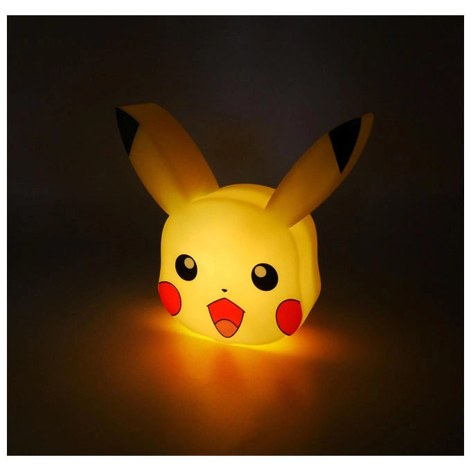 Teknofun 811376 Lampada da Parete Pikachu 8,5 Pollici con LED 2 Modalita' Illuminazione